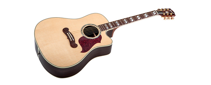 Фото Электроакустическая гитара GIBSON SONGWRITER DELUXE STUDIO CUTAWAY NATURAL