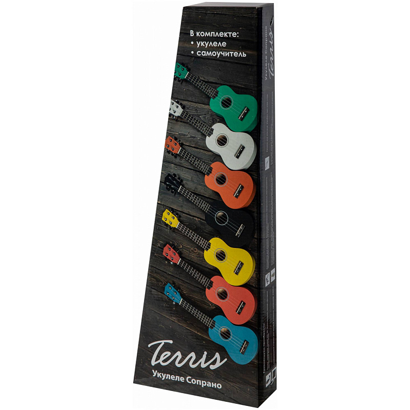 Фото Укулеле сопрано TERRIS JUS-10 BL
