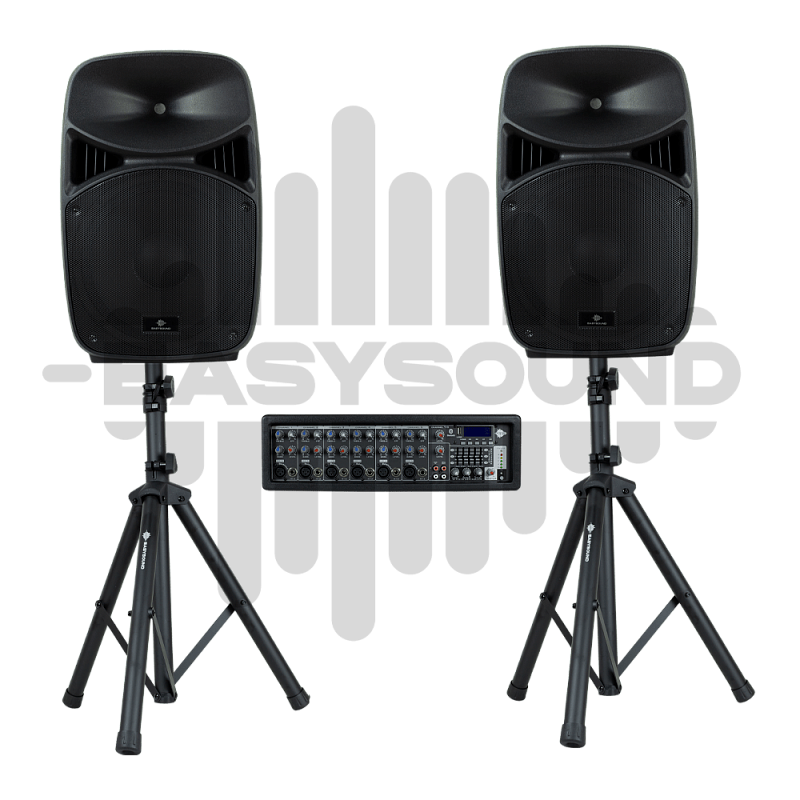Фото Звукоусилительный комплект Easysound SIREN SET 2EQ.