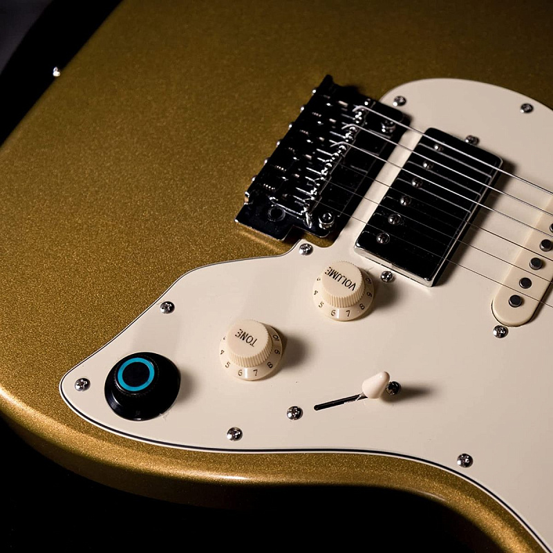 Фото Электрогитара Mooer GTRS S801 Gold