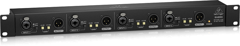 Фото Активный, четырехканальный директ-бокс BEHRINGER DI4800A
