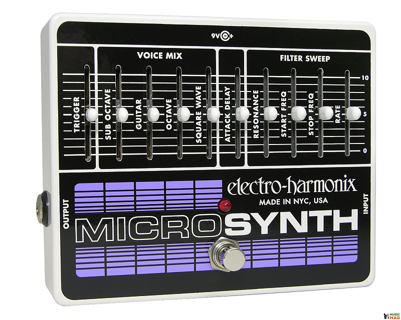 Фото Electro-Harmonix Micro Synth  Аналоговый гитарный синтезатор