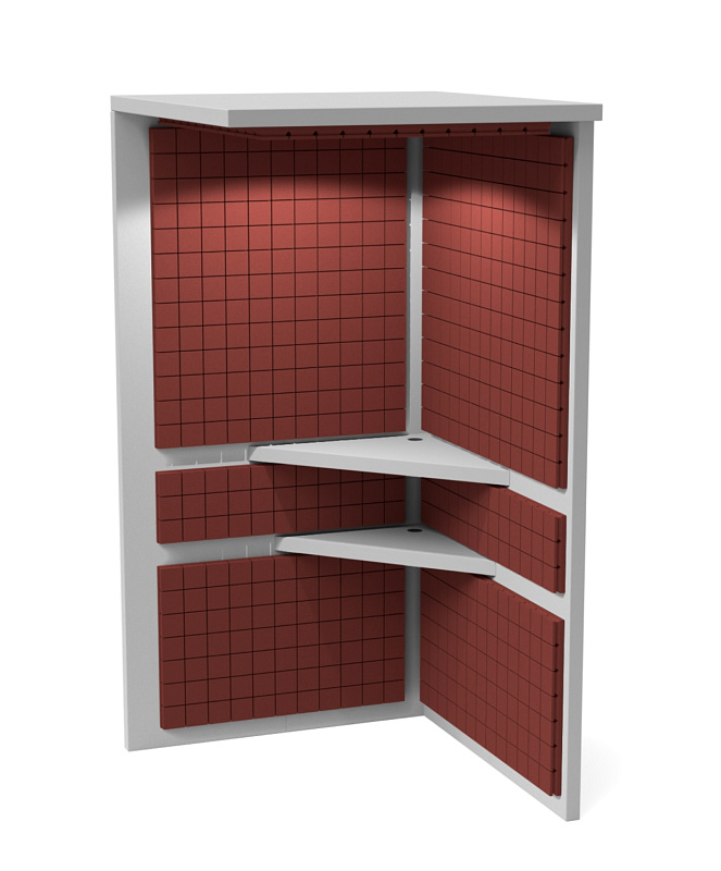 Фото Звукоизоляционная угловая полукабина Sheerma Corner