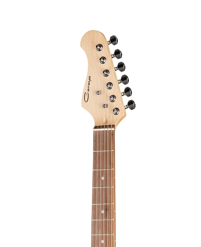Фото Электрогитара леворукая Caraya E200LF-BK