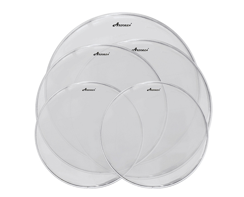 Фото Пластик для малого и том барабана 10" Arborea ARCLR-10