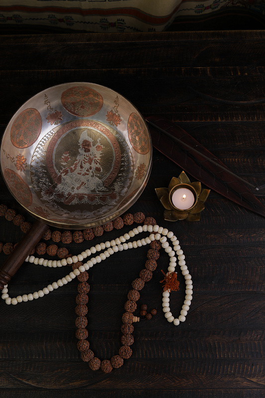 Фото Кованная поющая чаша Sun Full Carving SBSUN-FC