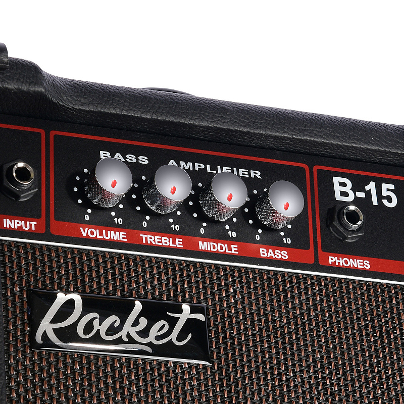 Фото Комбоусилитель для бас-гитар ROCKET B-15