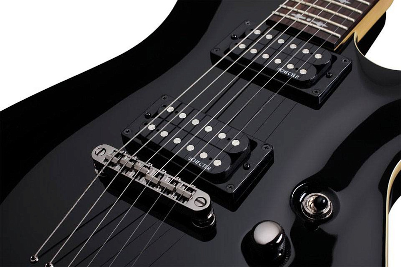 Фото Гитара электрическая Schecter OMEN-6 BLK