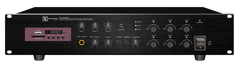 Фото Трансляционный микшер-усилитель Direct Power Technology PA-M350BR