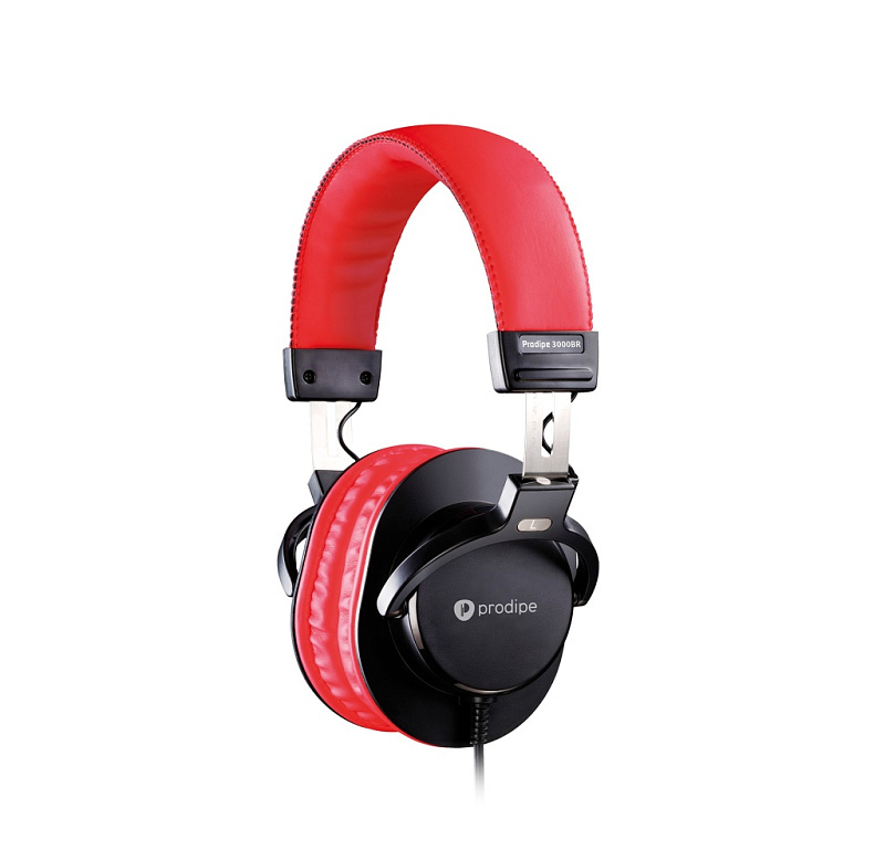 Фото Наушники Prodipe 3000BR, закрытые, черный/красный