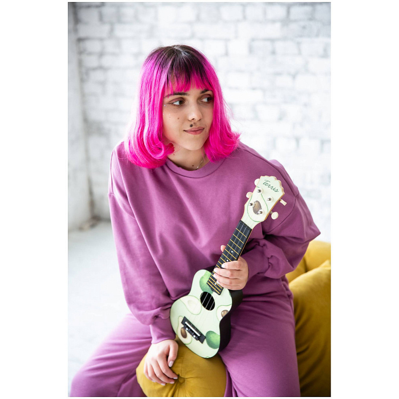 Фото Укулеле сопрано TERRIS PLUS-70 AVOCADO