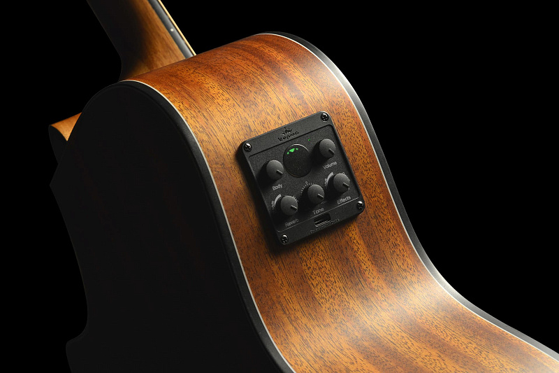 Фото Электроакустическая гитара KEPMA F0E-GA Top Gloss Cherry Sunburst