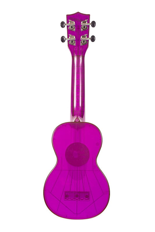 Фото WATERMAN by KALA KA-SWF-PL Waterman Fluorescent Grape Soprano Ukulele