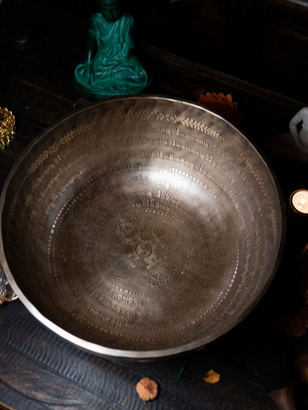 Фото Поющая чаша кованная Ething Carving - SBEC 35 