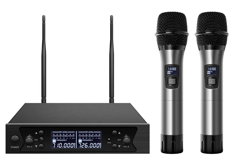 Фото Радиосистема с двумя микрофонами Axelvox DWS7000HT (HT Bundle)