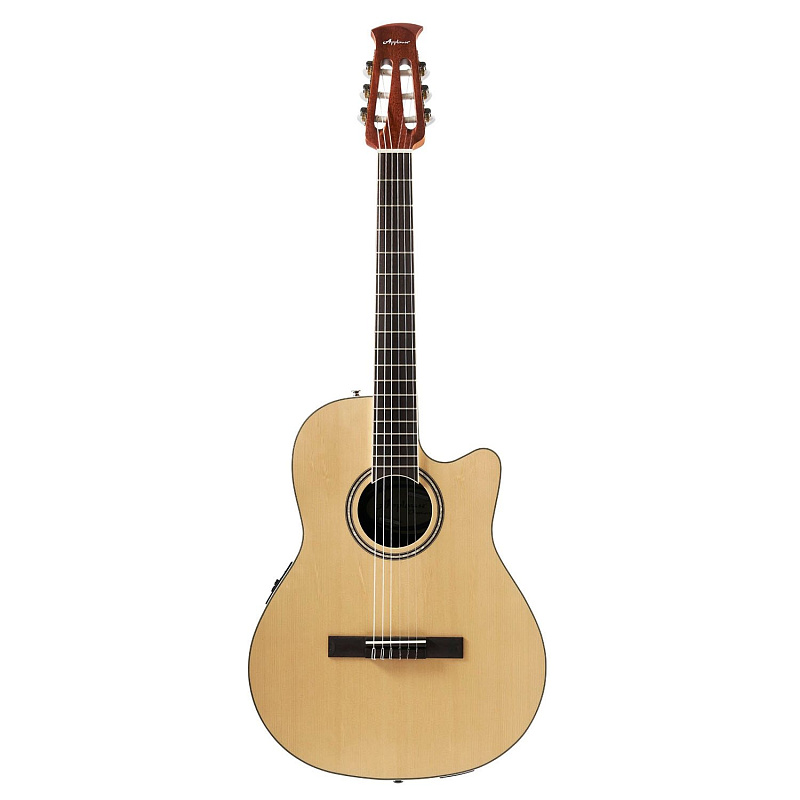 Фото Электроакустическая гитара APPLAUSE AB24CС-4S Balladeer Mid Cutaway Nylon Natural Satin