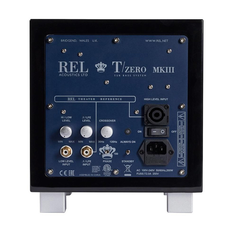 Фото Сабвуфер REL Tzero MK III Black