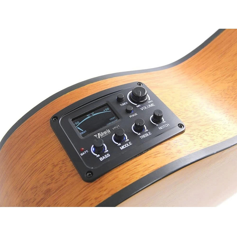 Фото Гитара классическая с эквалайзером Valencia VC314CEASB