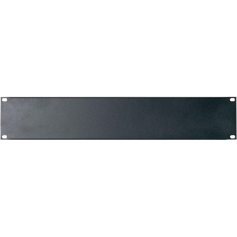 Фото NordFolk NRP-2U  рэковая панель, 2U, сталь, черный