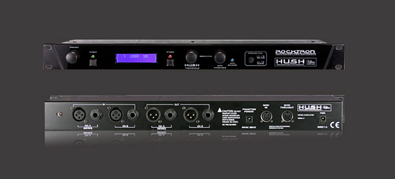 Фото ROCKTRON HUSH ULTRA Шумоподавитель рековый студийный 2-х канальн.
