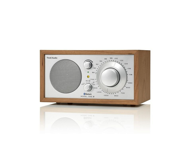 Фото Радиоприемник Tivoli Model One BT Silver/Cherry
