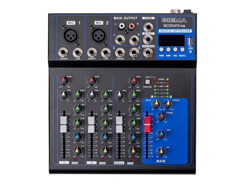 Фото Микшерный пульт Biema MX04Tv2