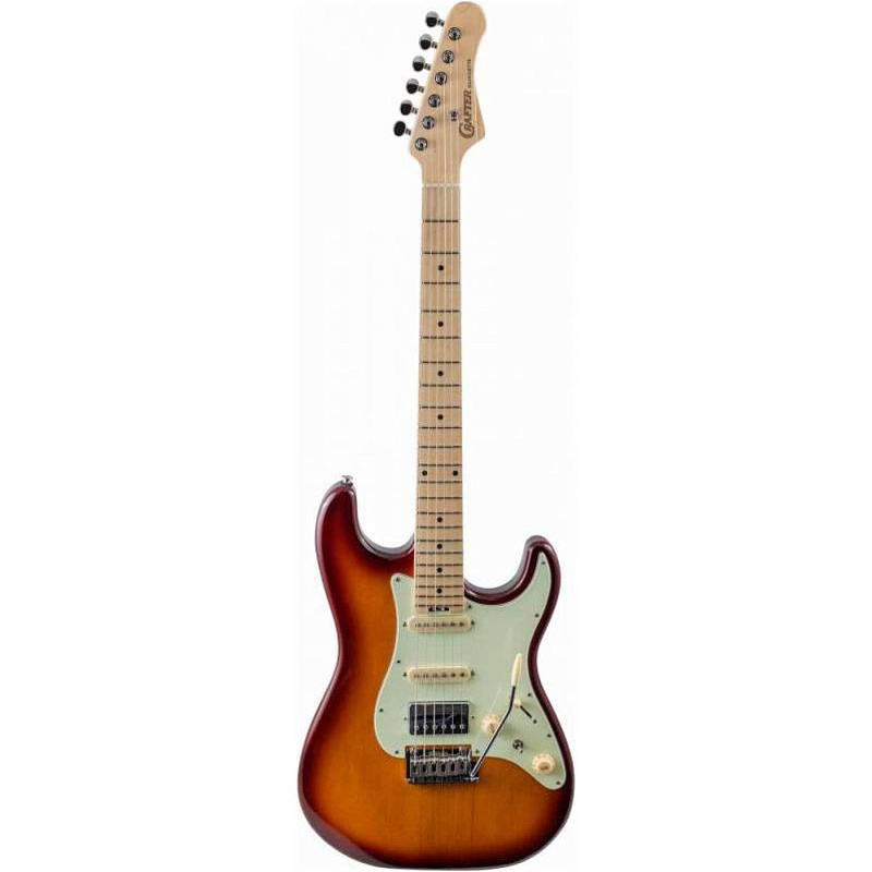 Фото Электрогитара CRAFTER Charlotte (Silhouette) VVS MP Tobacco Sunburst