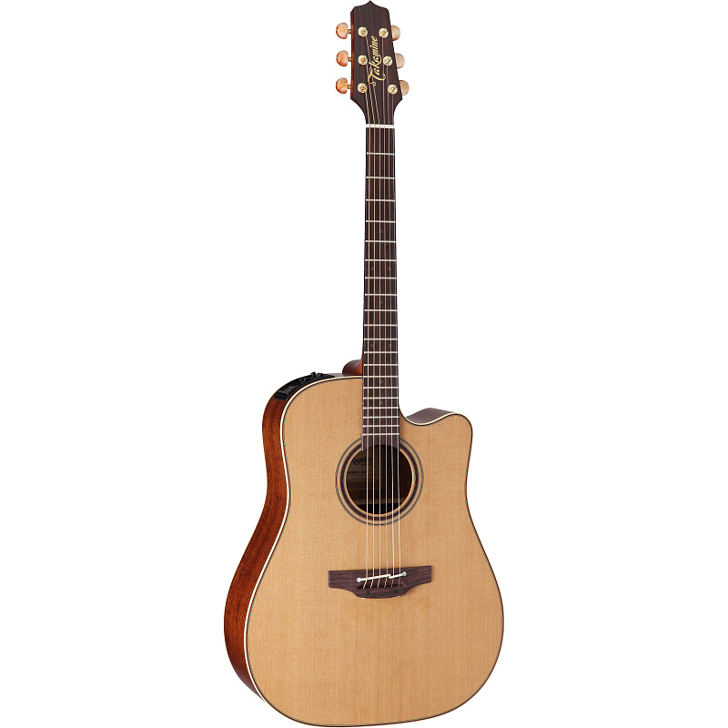Фото Электроакустическая гитара TAKAMINE PRO SERIES 3 P3DC DREADNOUGHT CUTAWAY NATURAL W/CASE
