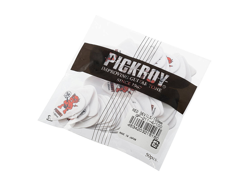 Фото Медиаторы Pickboy GP-211-4/100 Celltex Red Devil