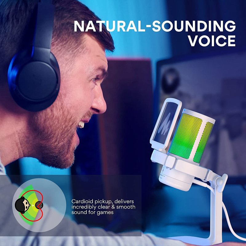 Фото Микрофон Maono DGM20 (white)