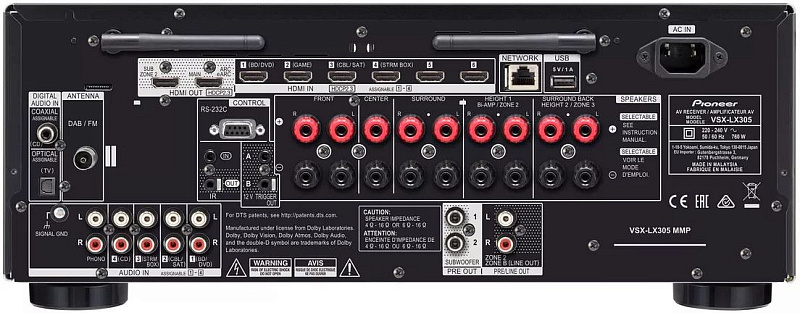 Фото Ресивер Pioneer VSX LX 305 M2 Black
