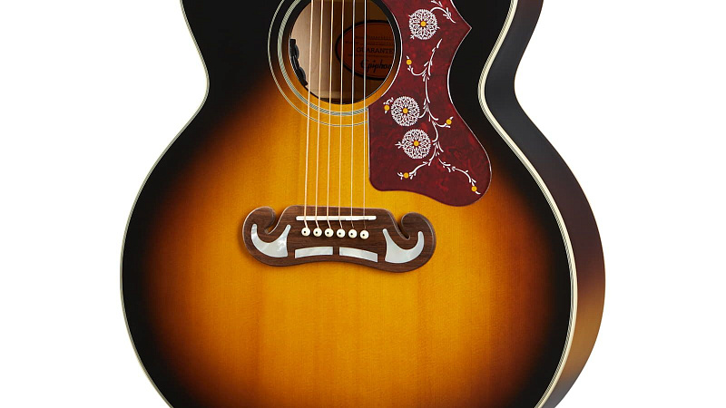 Фото EPIPHONE J-200 Aged Vintage Sunburst