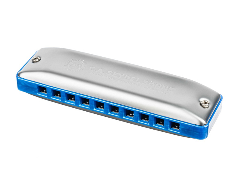 Фото Губная гармошка Seydel Sohne 10301BB-S Session Steel Summer Edition Bb