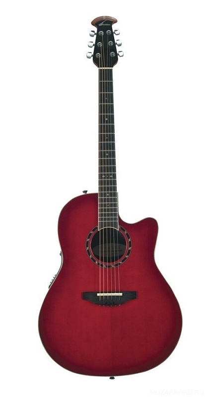 Фото OVATION 2771AX-CCB Standard Balladeer Deep Contour Cutaway Cherry Cherry Burst