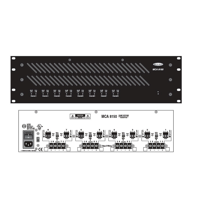 Фото Трансляционный усилитель Biamp MCA 8150