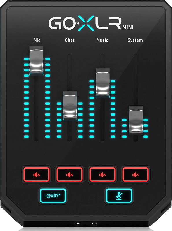 Фото Звуковой интерфейс для live -стриминга и геймеров TC Helicon GO XLR MINI