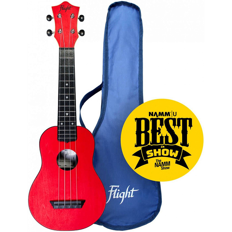 Фото Укулеле сопрано FLIGHT TUS-35 RD