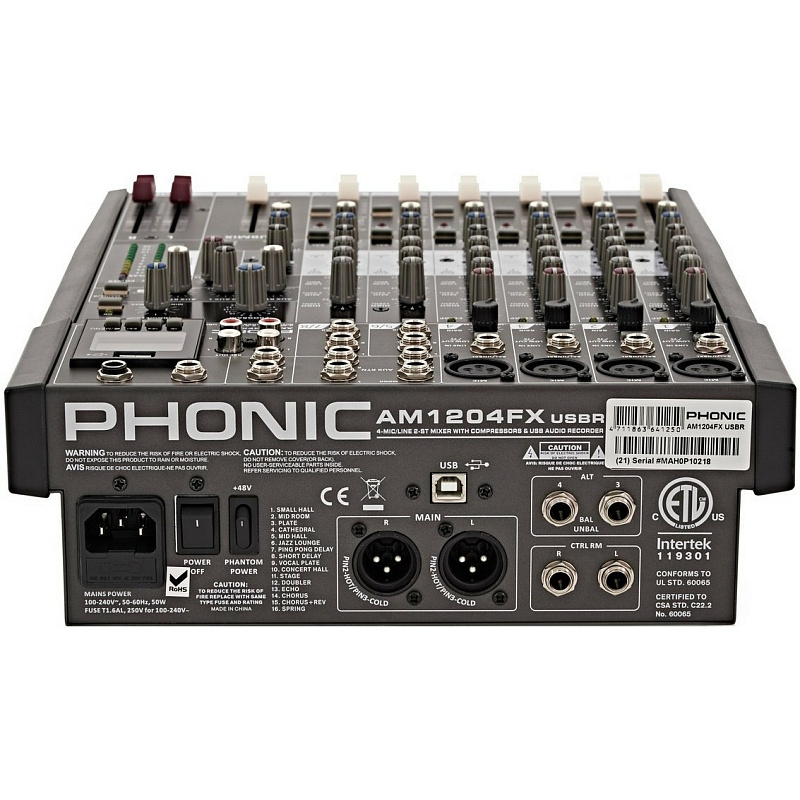 Фото Phonic AM1204FX RW