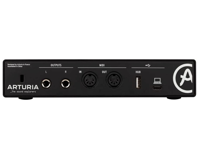 Фото Аудиоинтерфейс Arturia MiniFuse 2 Black