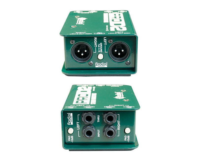 Фото Radial ProD2  Двухканальный дибокс