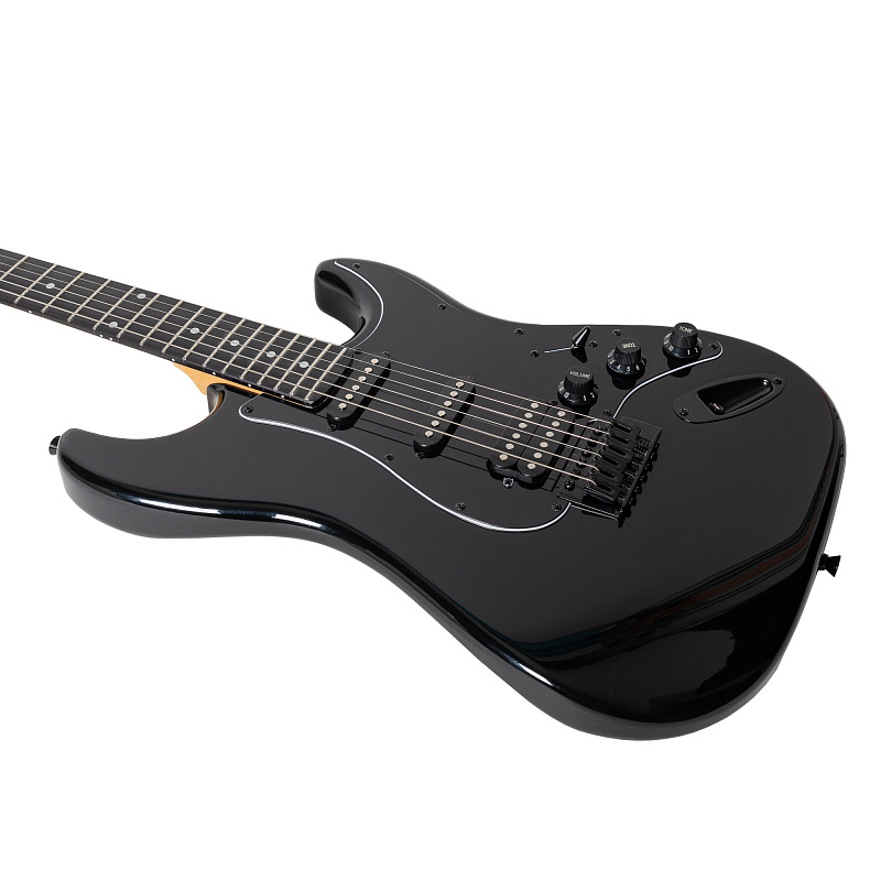 Фото Электрогитара ROCKDALE Stars Black Limited Edition HSS BK