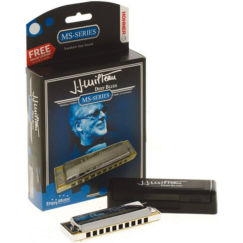 Фото HOHNER Jean Jacques Milteau 501/20 MS F - Губная гармоника диатоническая Хонер