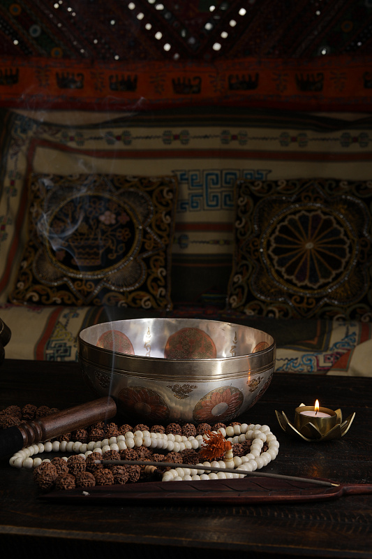 Фото Кованная поющая чаша Sun Full Carving SBSUN-FC