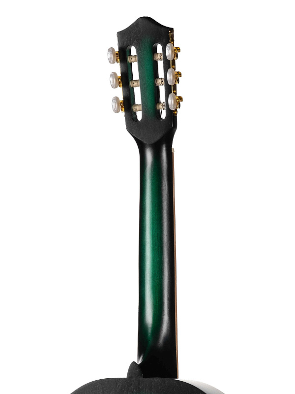 Фото M-303-GR Гитара классическая, зеленая, Амистар