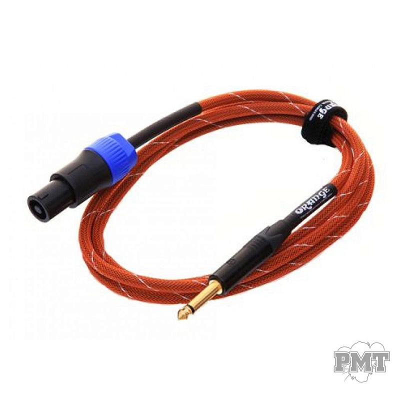 Фото Orange CA-JS-STSP-OR-3  шнур для акустических систем Jack-Speakon, 1м, оранжевый
