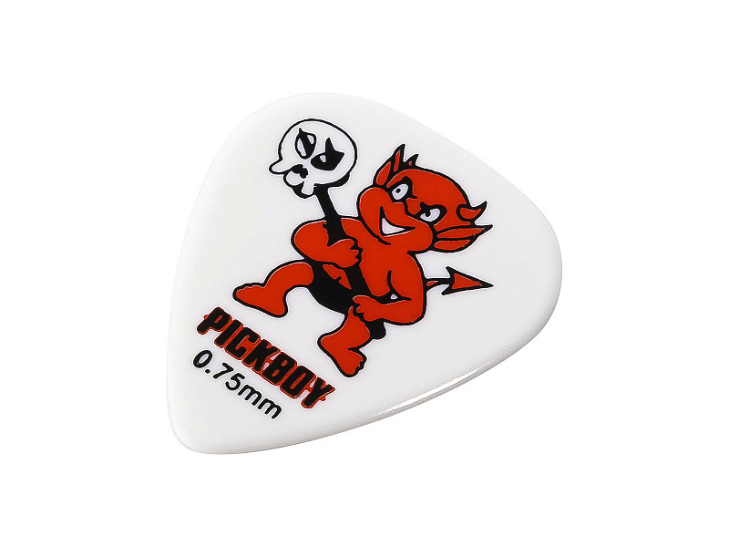 Фото Медиаторы Pickboy GP-211-4/075 Celltex Red Devil