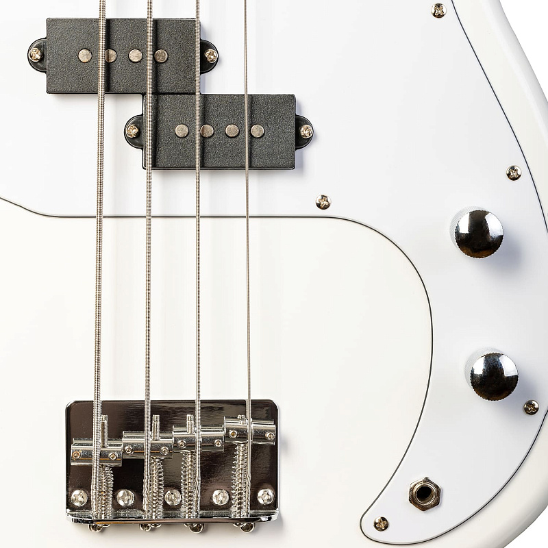 Фото Бас-гитара ROCKDALE Stars PB Bass White