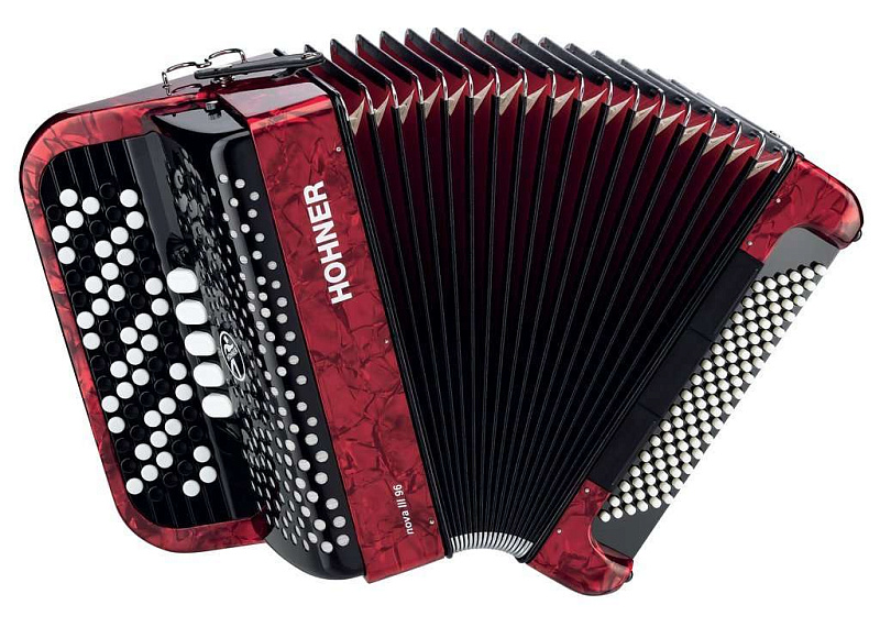 Фото HOHNER Nova III 96 red