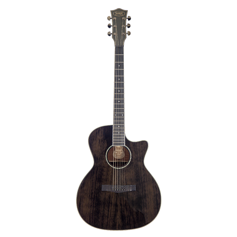 Фото Гитара акустическая SQOE S340-FG-BK Set комплект
