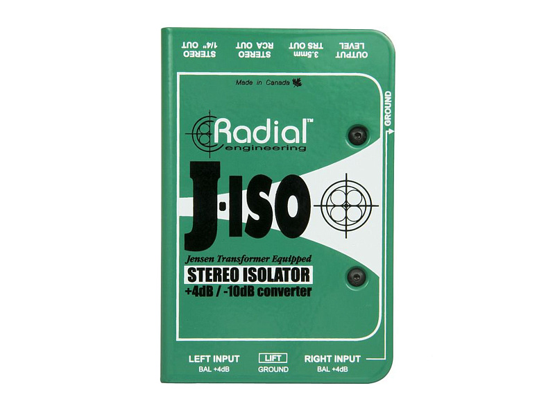 Фото Radial J-ISO  Профессиональный пассивный изолятор